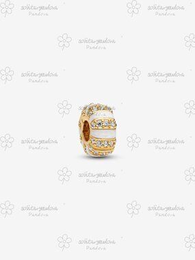 Pandora Stones & Enamel Clip Charm